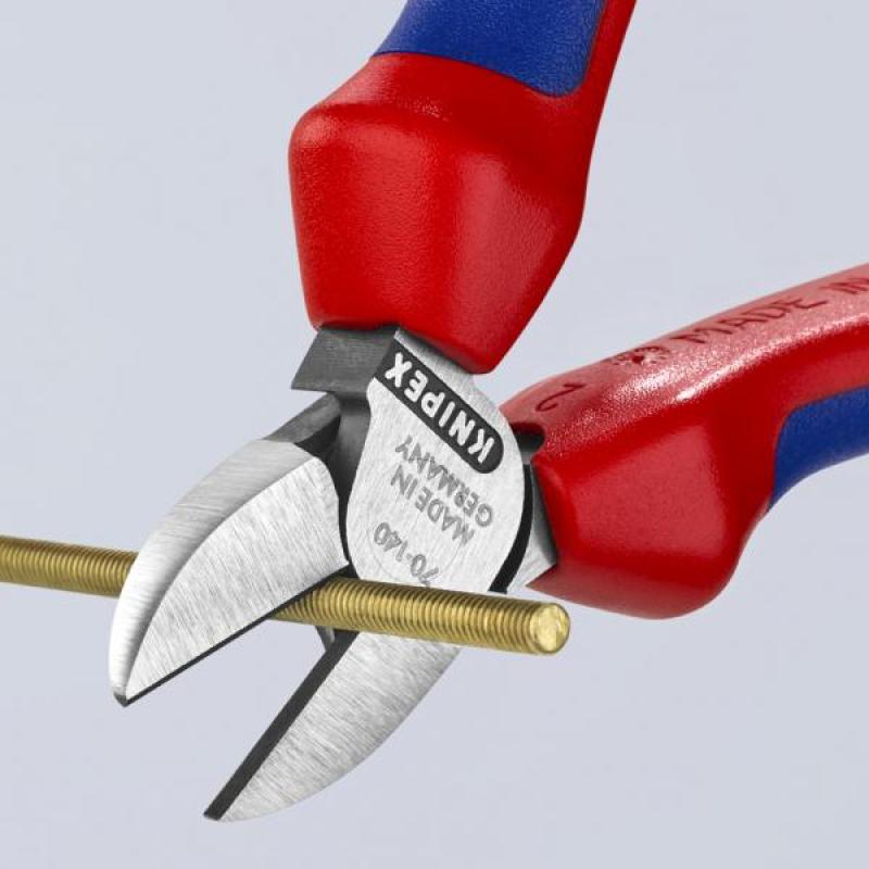 KNIPEX Kliešte štikacie bočné 160mm PVC 7002160