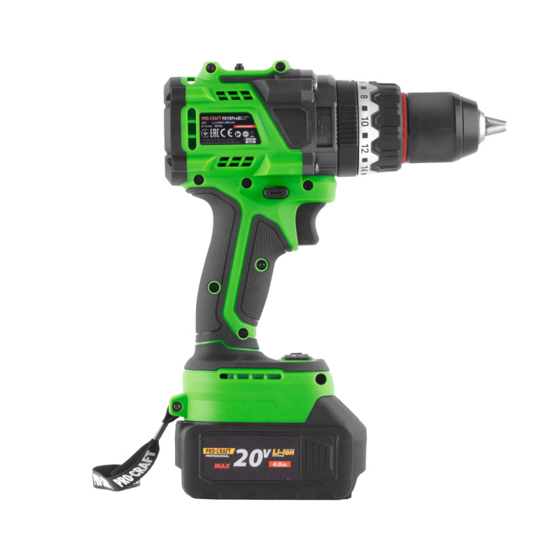 PROCRAFT Aku skrutkovač 20V PA18ProBL-1B-C 3