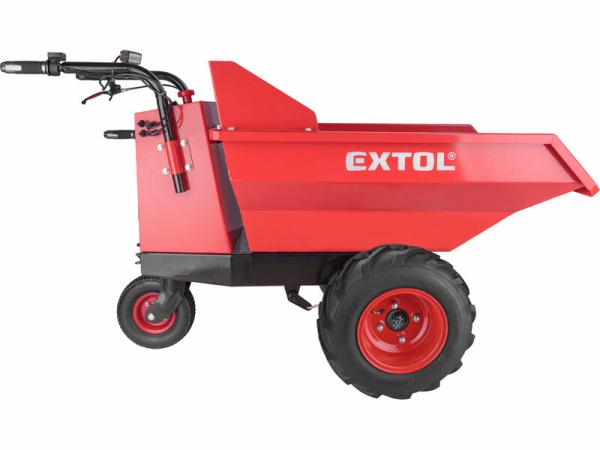 EXTOL PREMIUM Aku Dumper - transportér200l 48V/15Ah 8891591 1