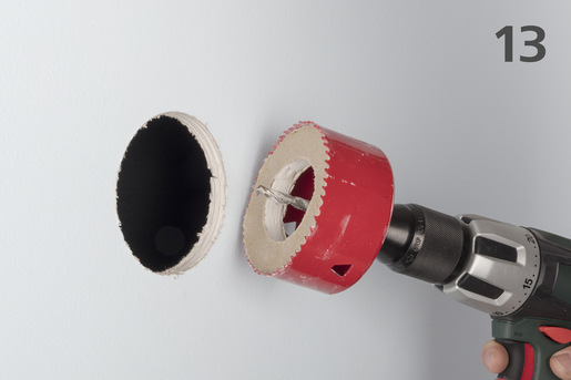 Wolfcraft Kužeľ vystreďovací pre zväčšovanie otvorov ø 35 - 51mm, wolfcraft 5950000 16