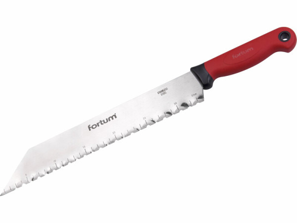 FORTUM 478050 Nôž na stavebné izolačné hmoty 480/340mm, antikoro