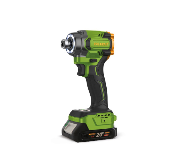PROCRAFT Aku rázový uťahovák 20V 230Nm PS25-1B-C