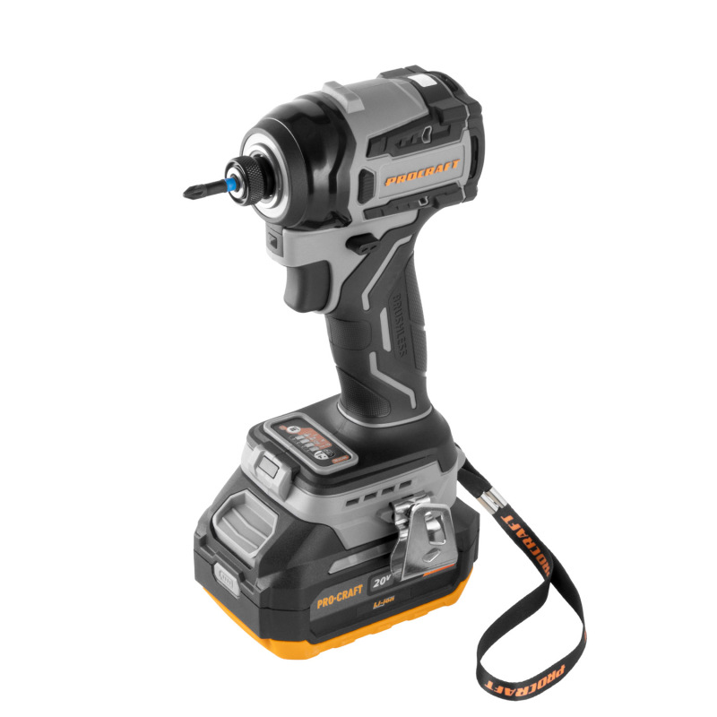 PROCRAFT Aku rázový utahovák Industrial 20V 180Nm(1 bateria) ID20A-1b 8