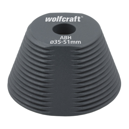 Wolfcraft Kužeľ vystreďovací pre zväčšovanie otvorov ø 46 - 62mm, wolfcraft 5951000 6