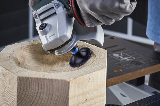 Wolfcraft Sada brúsnych kotúčov s unášačom ø 50mm, wolfcraft 5607000 5