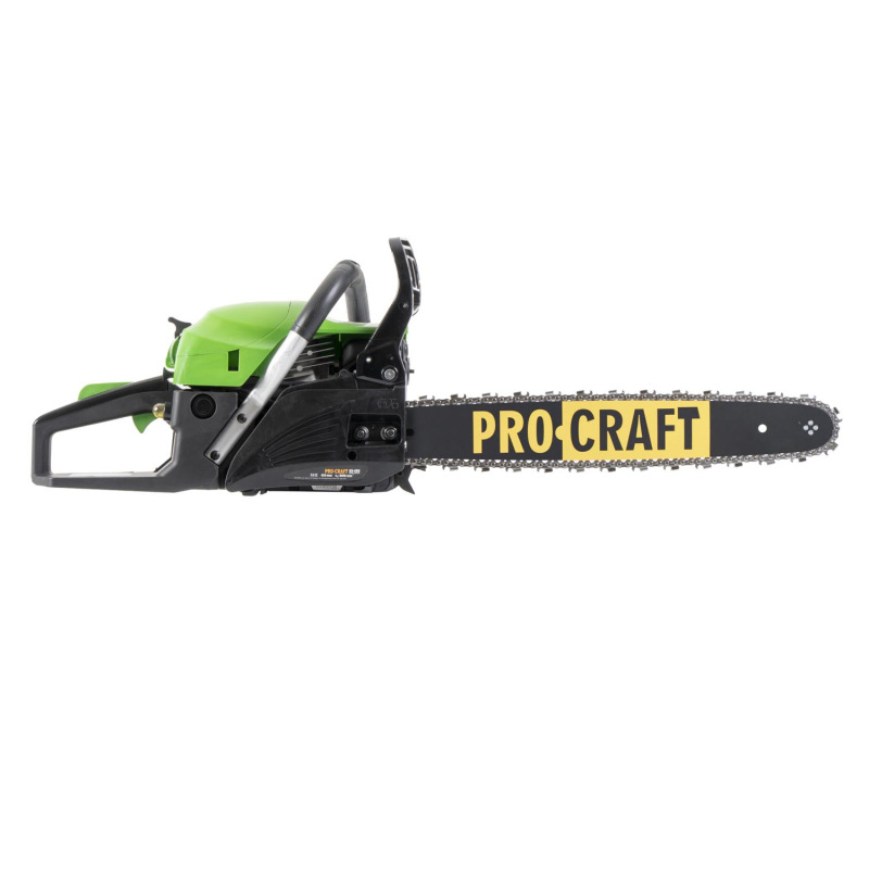 PROCRAFT Benzínová reťazová píla lišta 450mm GS-450 4