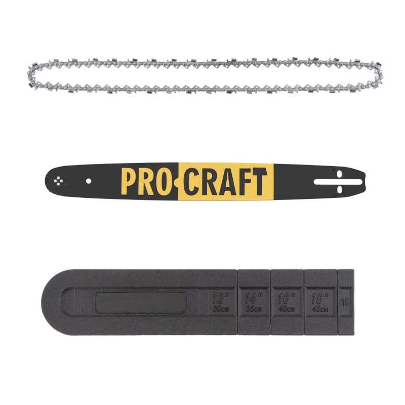 PROCRAFT Benzínová reťazová píla lišta 450mm GS-450 8