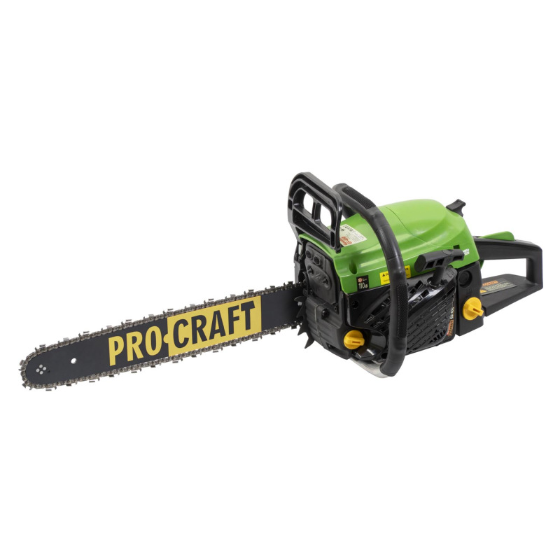 PROCRAFT Benzínová reťazová píla lišta 450mm GS-450 6