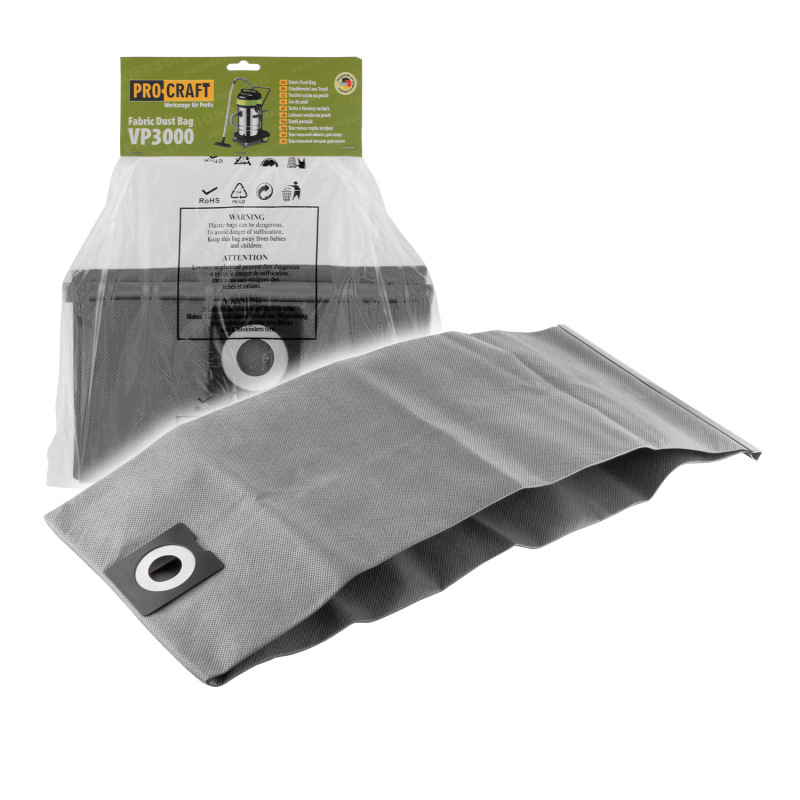 Papierové vrecko pre priemyselný vysávač Procraft VP3000
