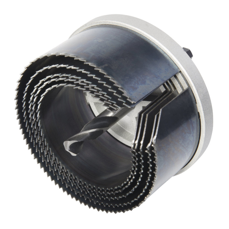 Wolfcraft Sada vŕtacích koruniek do dreva ø 68,74,80,90,100mm hl. – 33mm, wolfcraft 8918000