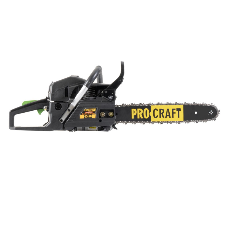 PROCRAFT GS-50/2 Benzínová reťazová píla Výkon (W) 2100, lišta 400/450mm 4