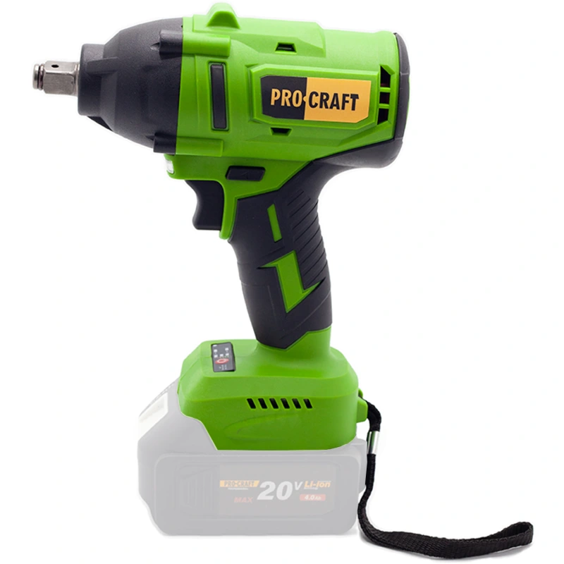 Aku rázový kľúč Procraft PWA56 bez akumulátora a nabíjačky