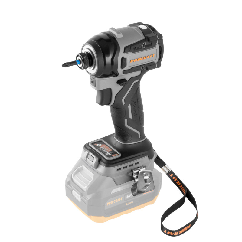 PROCRAFT Aku rázový utahovák Industrial 20V 180Nm(bez baterie a nabíječky) ID20Abb 8