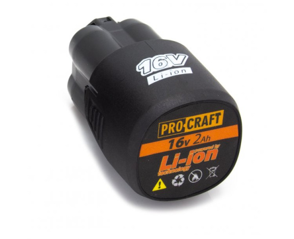 Akumulátorová batéria, 16 V Li-ion, 2000 mAh Procraft 16/2