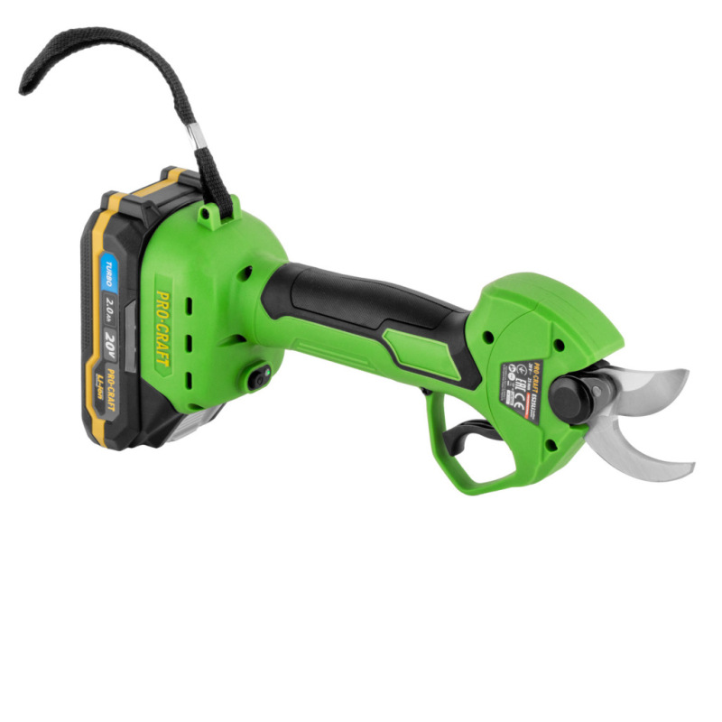 PROCRAFT Akumulátorové nožnice na vetvy 20V 15/25mm ES25Li 2