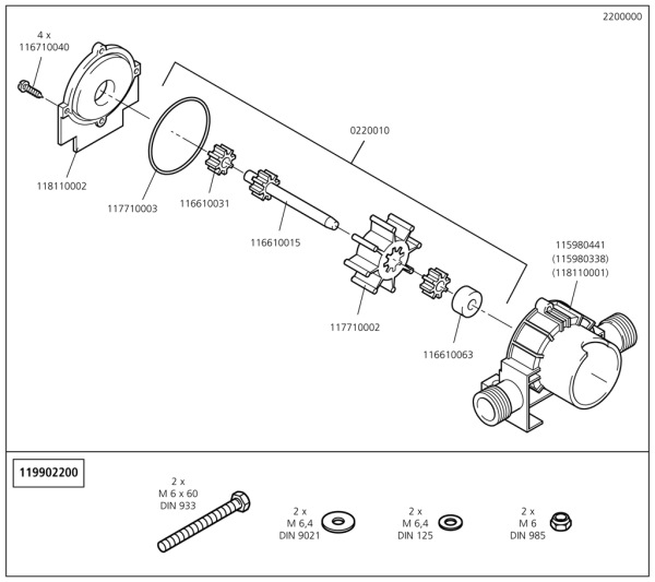 Wolfcraft Čerpadlo na vodu s kovovým krytom wolfcraft 2200000 4