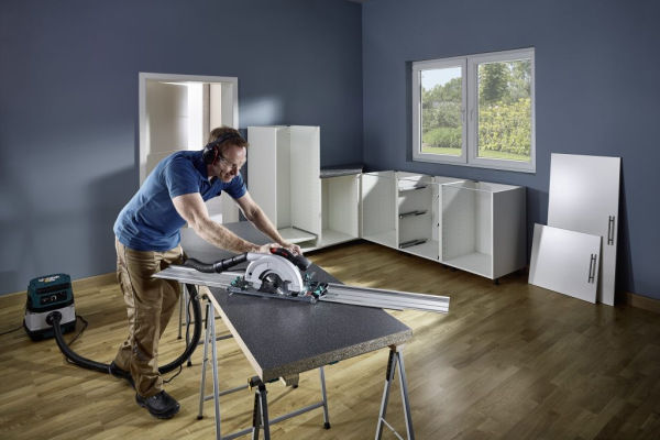 Wolfcraft Lišta vodiaca FKS 145 pre ručné kotúčové píly, 1450mm, wolfcraft 6913000 2