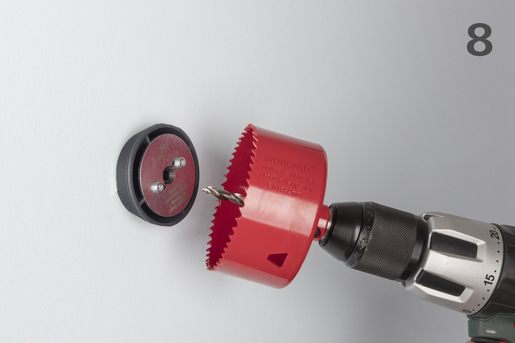 Wolfcraft Kužeľ vystreďovací pre zväčšovanie otvorov ø 54 - 70mm, wolfcraft 5952000 12