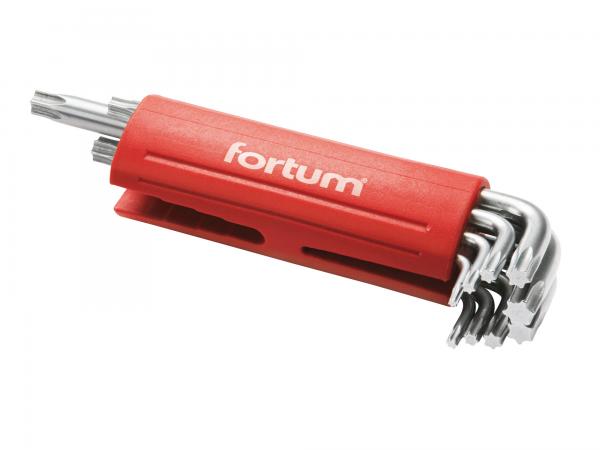 FORTUM Kľúče Torx zástrčné 9-dielna sada 4710300
