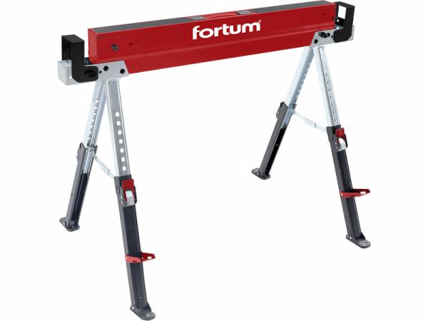 FORTUM 4759999 Podstavec nastaviteľný skladací 590kg, výška 62–82 cm, šírka 90-115,5 cm