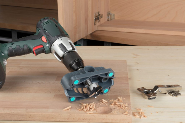 Wolfcraft Vedenie pre Forstnerové vrtáky ø 8,10,12mm, wolfcraft 4686000 8