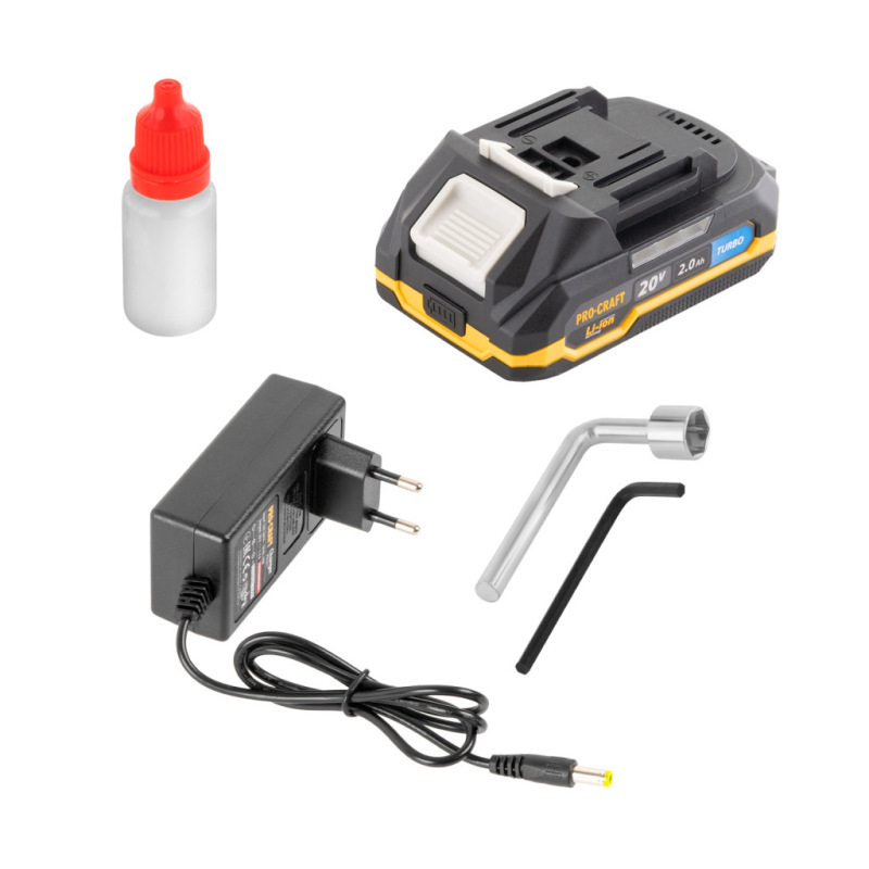 PROCRAFT Akumulátorové nožnice na vetvy 20V 15/25mm ES25Li 7