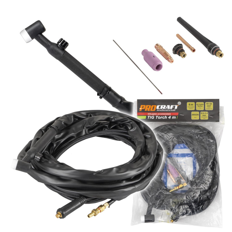 Zvárací horák tig 4 mm Procraft Industrial