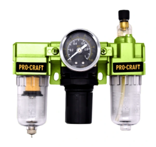Regulátor tlaku so vzduchovým a olejovým filtrom Procraft FU02