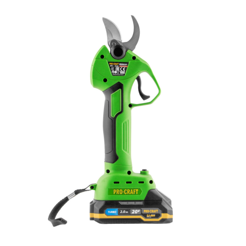 PROCRAFT Akumulátorové nožnice na vetvy 20V 15/25mm ES25Li 4