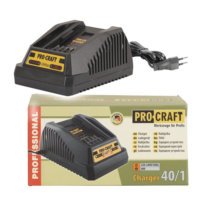 Nabíjačka pre 40V Li-ion akumulátor Procraft 40/1