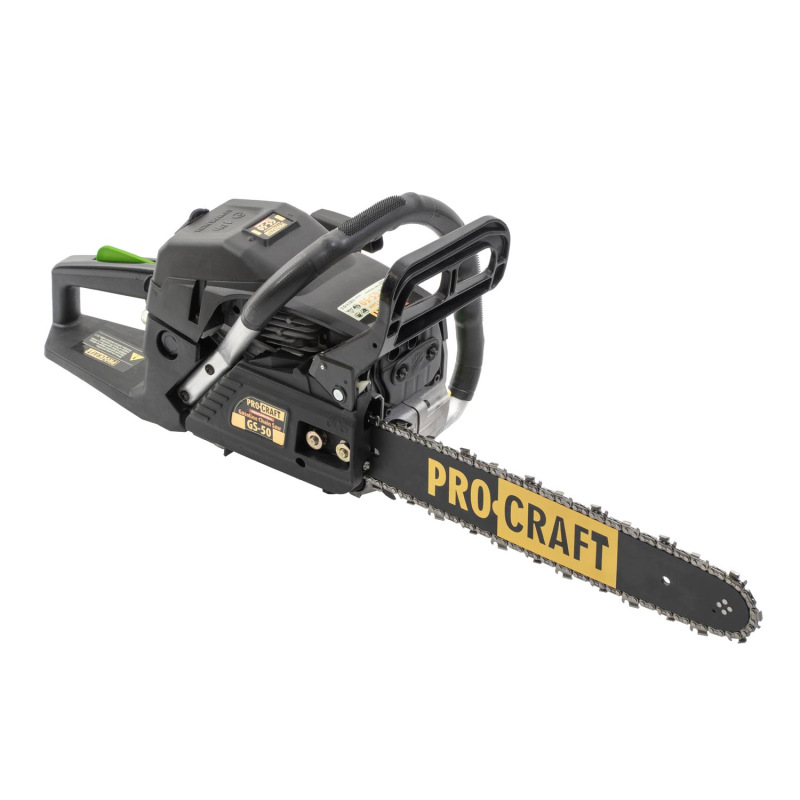 PROCRAFT GS-50/2 Benzínová reťazová píla Výkon (W) 2100, lišta 400/450mm 6