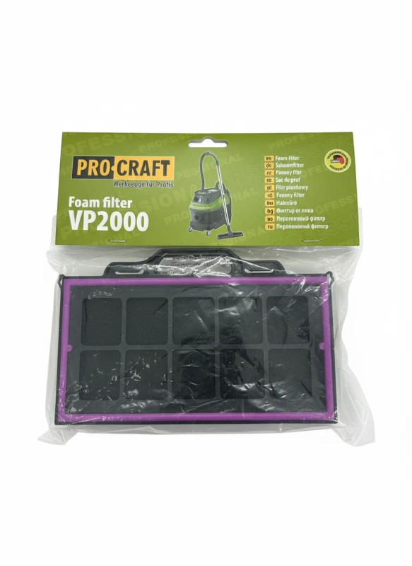 Penový filter pre priemyselný vysávač Procraft VP2000