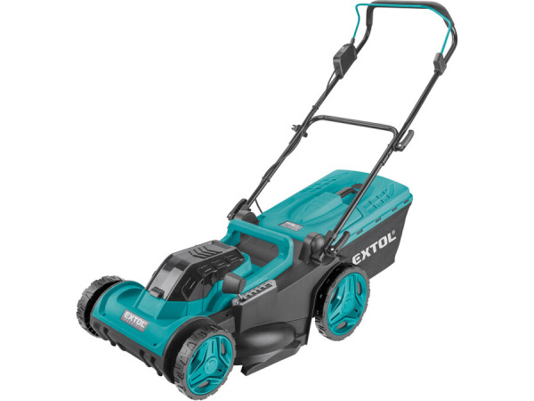EXTOL INDUSTRIAL 8791902 Kosačka na trávu aku Share20V, 2x2Ah, priemer noža 43cm, bezuh.
