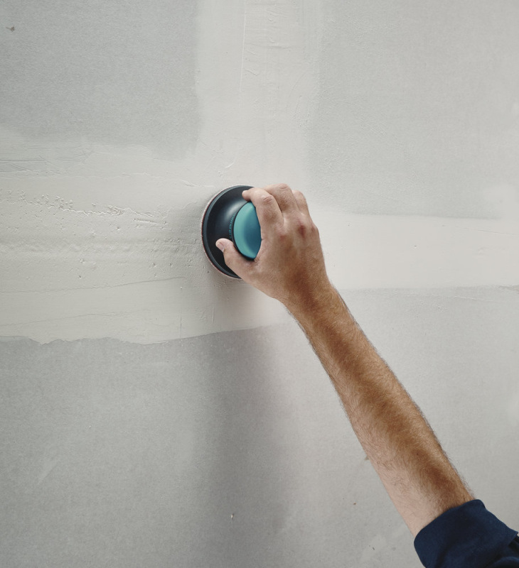 Wolfcraft Sada brúsnych mriežok samolepiacich na sadrokartón ø 125mm K80,120,220 wolfcraft 8464000 3