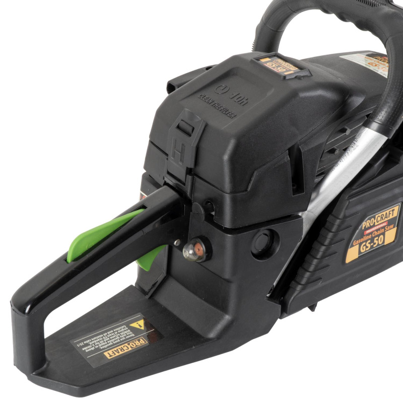 PROCRAFT GS-50/2 Benzínová reťazová píla Výkon (W) 2100, lišta 400/450mm 1