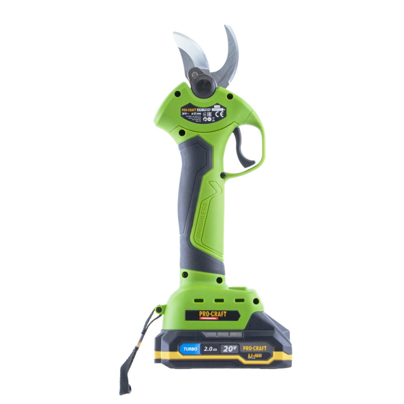 PROCRAFT Akumulátorové nožnice 20V max 25mmna vetvy ES28Li 4