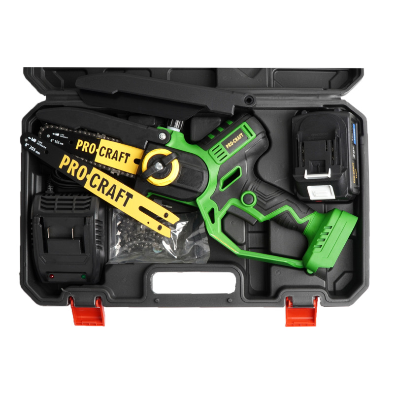 PROCRAFT SPKA32Li/ES28Libb Sada aku ručná pílaPKA32Li a aku nožnice na konáre ES28LiBB 2